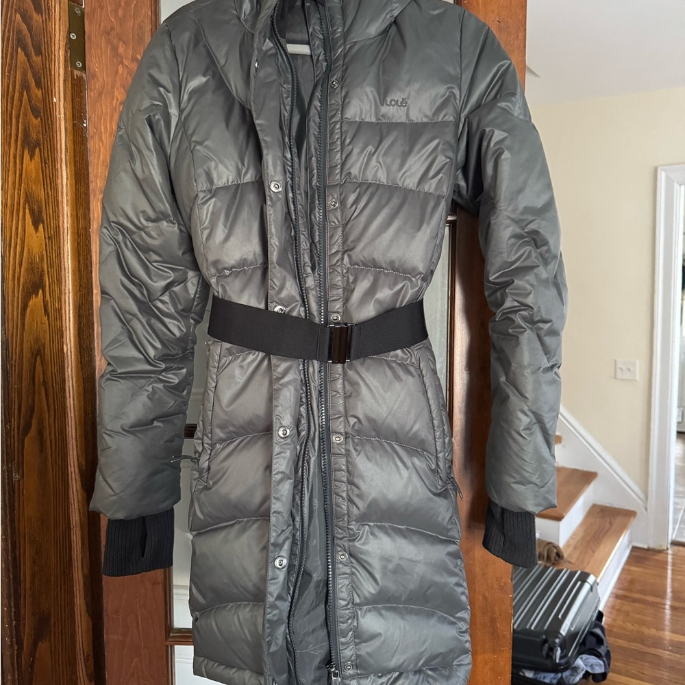 Lole Charcoal Jacket with Belt